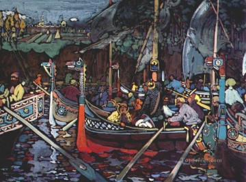 Wassily Kandinsky Painting - Volga song Wassily Kandinsky